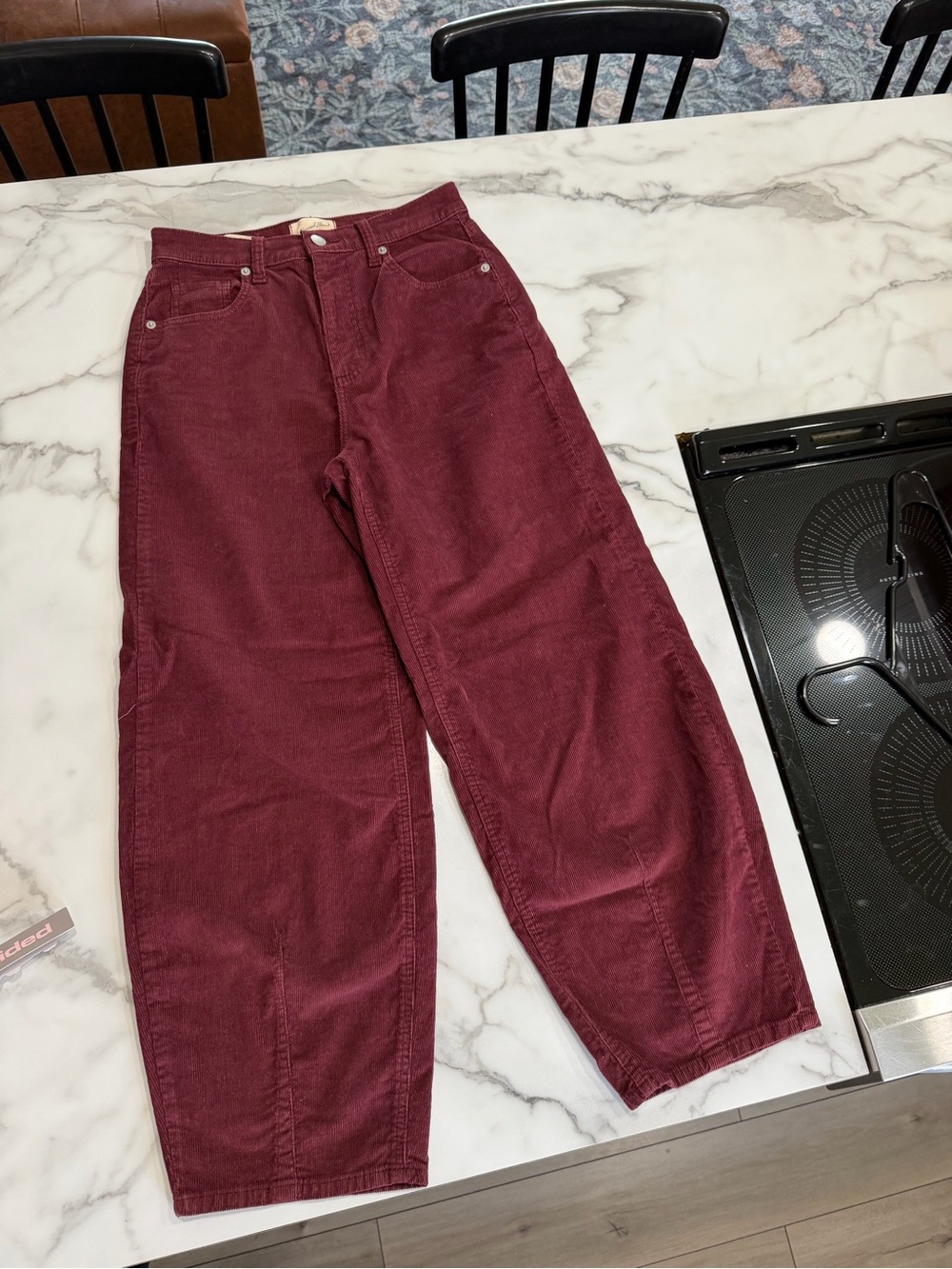 Universal Thread Corduroy Pants in Wine